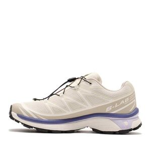 Salomon XT-6 almond milk silver cloud sz 6 womens